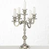 5 armet bordlysestage i aluminium 50cm / Varas