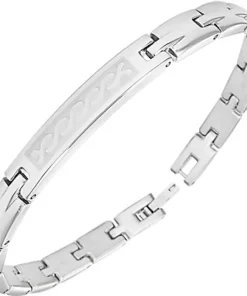 21cm Trend armbånd i stål til Herre - 6mm