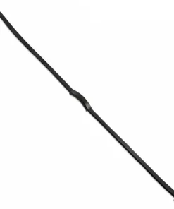 DeLuxe wrap læderarmbånd med stålplade - 40cm