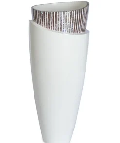 Eksklusive krukker med perlemor - 4 modeller - Hvid serie