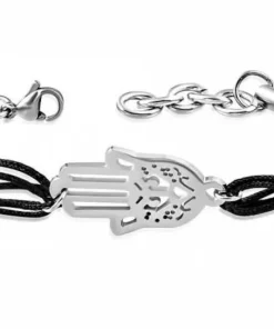 Fatimas Hånd - Hamsa Armbånd Til Kvinder 16cm