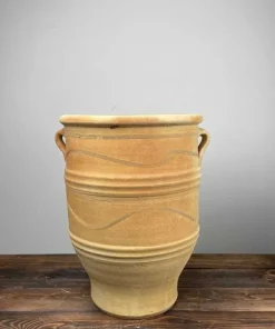 Græsk krukke i Terracotta med ører - H.50cm + H.60cm