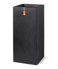 Høj krukke smooth black - 79cm - Livstidsgaranti