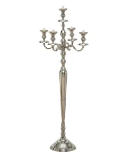 Høj victoria kandelaber gulvlysestage - 5 armet - 124cm