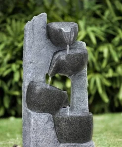 Krukke fontæne med lys