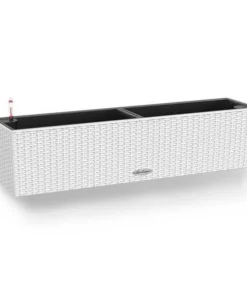 Lechuza altankasse med selvvanding / Balconera Cottage Polyrattan - 6 farver