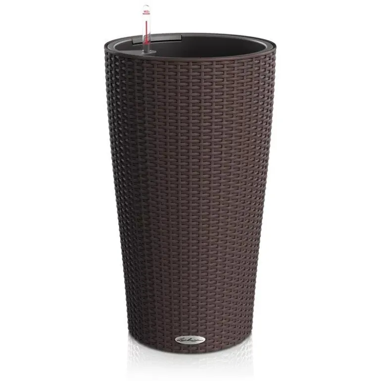 Lechuza Cilindro Cottage / Polyrattan - Selvvanding - 6 farver - 56cm