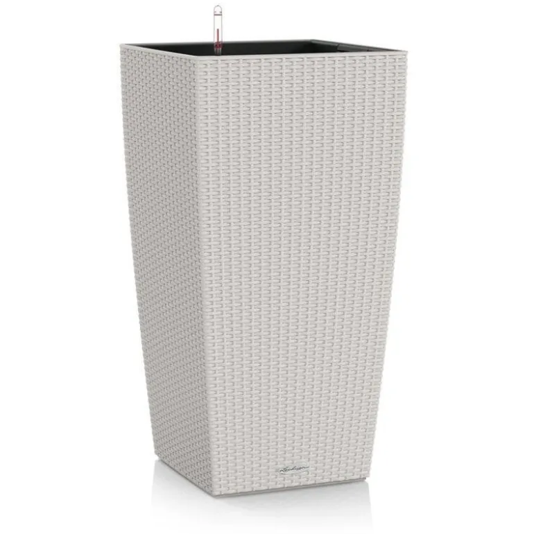 Lechuza Cubico Cottage / Polyrattan - grafit-hvid-sand-grå-antrazit-mokka - H.56 + H.75