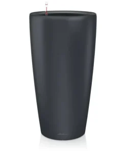 Lechuza Rondo premium med selvvanding - sort mat + hvid mat + grå mat - H.56 + H.75