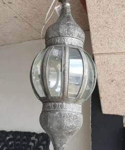 Marokko hængelampe med glas