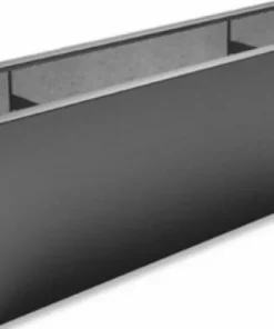 Meget store aflange plantekummer i glasfiber / polyester
