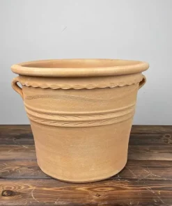 Milos Pot - Græsk Terracotta - H.35xØ.45 med ører