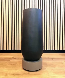 Sokkel / Podie med hjul - Rund Platform i stål