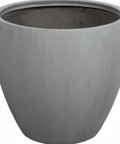 Stor Kakita potte i grå fiberstone