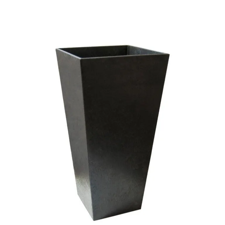Stor konisk krukke i genanvendt gummi - H.51 + H.71 + H.90cm