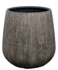 Stor Krukke i old wood look - Ø.46 / Ø.65