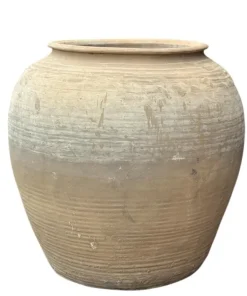 Stor Udendørs Vintage Lerkrukke - Ø.75cm
