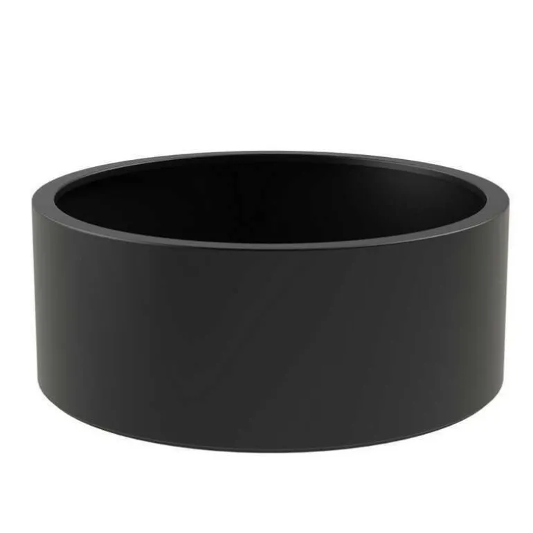 Store runde plantekrukker i polyester - 4 str - H.60cm