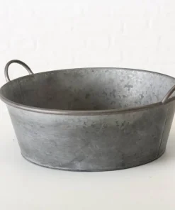 Zinkbaljer med håndtag - 3stk